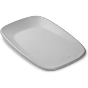 Nattou Fasciatoio in morbida schiuma PU - Softy Fasciatoio Neonato lavabile - Neonate accessori utili - 48 x 70 cm - Grigio