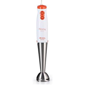 Ariete 881 Pimmy 200 W, frullatore a immersione, arancione, 200 W, 2 velocità, lama in acciaio inossidabile, gancio in gomma incluso