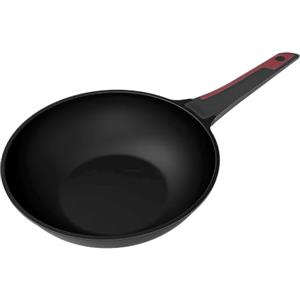Cecotec Padella Wok 28 cm Rivestimento Antiaderente, Collezione Gourmet+ | Fondo 5,5 mm, Rivestimento ILAG Ultimate Protect Pro, Compatibile con Induzione e Tutte le Superfici