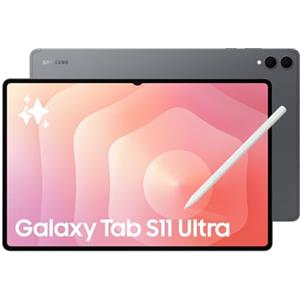 Samsung Galaxy Tab S11 Ultra (versione CAD e garanzia) - Grafite, 512 GB, tablet Android da 14,6 pollici, miglioramenti Galaxy AI, modalità DeX, display antiriflesso AMOLED dinamico 2X, penna S