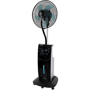 Cecotec Ventilatore per nebulizzatore d'acqua con timer EnergySilence 590 Freshessence. 90 W, 5 lame da 40 cm di diametro, oscillanti, 3 velocità, serbatoio da 3 litri, motore in rame