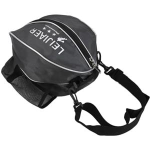 Caswynlife Borsa da pallacanestro, durevole poliestere Mesh Carrier | Trasportino in rete con tracolla regolabile, contiene palla taglia 7 per sport, allenamento, palestra, viaggi