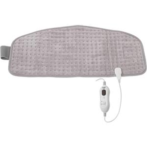 Adlereurope ADLER AD7437 Termoforo Elettrico Lombare Collo Cervicale, Cuscino Termico Cintura Fascia per Dolori Mestruali, Tappetino Lavabile, 4 Temperature, Spegnimento Automatico, Circonferenza Fino a 130 cm