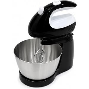 Regalarte Impastatrice Planetaria Multifunzione 5 Velocità con Ciotola 3 Litri | Ciotola in Acciaio Inox, Gancio per Impastare, Frusta Inclusa, Sbattitore Manuale, Robot da Cucina