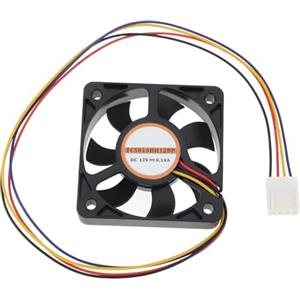 ECSiNG Ventola di Raffreddamento 4 Fili pwm a Doppio Cuscinetto 50x50x10 mm Compatibile con EC5010HH12BP per Raffreddamento CPU
