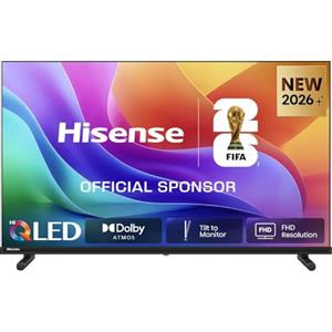 Hisense 40 '' A59S ? Hi-QLED Smart TV FHD 60 Hz, 101,6 cm (40), 1920 x 1080 Pixel, DLED, Smart-TV, WLAN, Schwarz