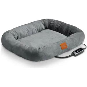 Beurer PP 250 Kira Cuccia Riscaldante per Cani e Gatti 2 Livelli di Temperatura Timer 2 12h IPX7 58x50 cm colore Grigio
