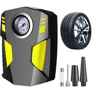 Generico Compressore d'aria - Filler per pneumatici per auto | Pompa per l'auto | Pmpa del compressore d'aria con display digitale | Pompa ad aria elettrica, riempimento per pneumatici portatili per ro