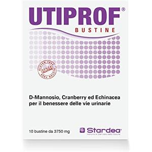 STARDEA Srl Utiprof® Bustine Stardea 10x3750mg | Per La Funzionalità Delle Vie Urinarie E La Prevenzione Stagionale - Ingredienti Naturali - 10 Bustine