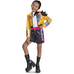 Disguise Costume da Rumi da cacciatori di demoni K-Pop, tuta ufficiale per Halloween e top dress up