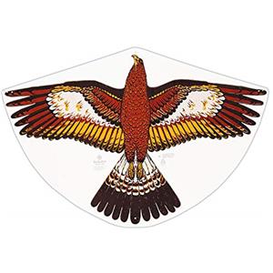 GÜNTHER FLUGSPIELE 1180 - Aquilone per bambini con motivo dell'aquila d'oro, aquilone a linea singola in robusto foil di PE, per bambini a partire da 4 anni, dimensioni circa 92 x 62 cm