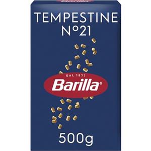 Barilla Pasta Tempestine N.21, Pastina di Semola di Grano Duro, 500g | I Classici, Tempo di Cottura 4 Minuti