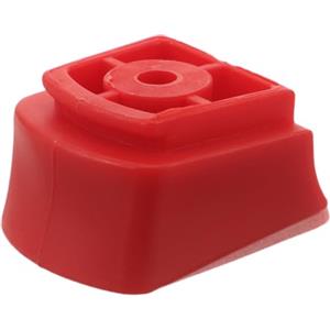 VOSAREA Fermapattino di Ricambio per Pattini Inline e Quad, Rosso | Gomma, Reattività Elevata e Frenata Sicura, Design Ergonomico per Ragazzi, Uso Sportivo