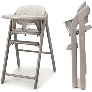 kk Kinderkraft Kinderkraft TINO Seggiolone 3 in 1, Regolabile, Cintura di Sicurezza a 5 Punti, Vassoio Rimovibile, Facile da Pulire, Pieghevole, Adatto a Bambini e Adulti, Beige