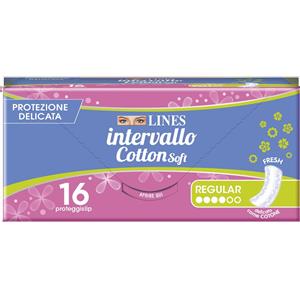 FATER SpA PROTEGGISLIP LINES INTERVALLO COTTON SOFT FRESH DISTESI 16 PEZZI