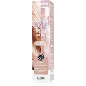 Cameleo - Toner Colorante per Capelli Marshmallow al Lampone, Toner Lavabile Senza Ammoniaca, Ravviva il Colore e Dona Lucentezza, Con Olio di Marula e Acido Lattico, Fino a 8 Lavaggi, 100 ml