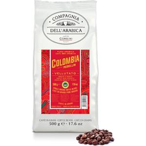 CAFFÈ CORSINI 1950 Caffè Corsini - Caffè in Grani Colombia Medellin | 100% Arabica | Singola Origine IGP | Tostatura Media | 500g