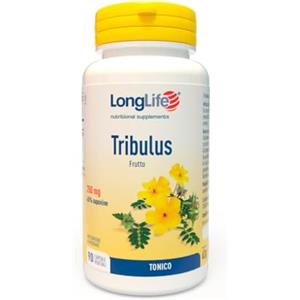 LongLife® Tribulus | Estratto titolato al 45% in saponine | Azione tonica e sostegno metabolico | Vie urinarie e funzione digestiva | Fino a 3 mesi di trattamento | Vegano e senza glutine