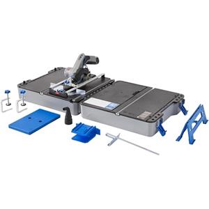 Dremel Blueprint CS12V-S1C - Stazione per sega circolare compatta da 12 V e custodia da taglio multiuso