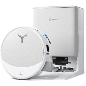 ECOVACS T90 PRO OMNI Robot Aspirapolvere Lavapavimenti OZMO ROLLER 30000Pa | Ricarica PowerBoost, TruEdge 3.0, Erogazione Automatica della Soluzione Detergente, Pulitura Automatica Istantanea, YIKO AI