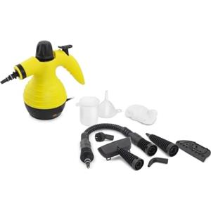 Myself 21 SHOP® Pulitore Pulitore a Vapore con accessori Igienizza Uccide Ed Elimina irus Germi E Batteri DISINFETTA VAPORE 1500W Sanificatore Multiusi Accessori Rimuovere Le Macchie