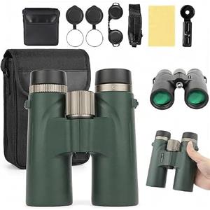 Generisch Bosco Binocolo C9 Original 12x42, alto ingrandimento e alta risoluzione, funzione di visione notturna (verde)