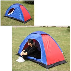 Risveglio Tenda da campeggio per 2 persone con pali in fibra di vetro e | Fly, tenda leggera e portatile per escursioni, pesca, spiaggia, facile da montare, con borsa per il trasporto