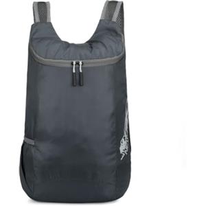 Honseadek Zaino da trekking pieghevole leggero da 20 l | Zaino impermeabile in nylon per uomo e donna, per viaggi all'aperto, ciclismo, alpinismo, pesca, nero, blu, verde, arancione