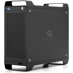 OWC ThunderBay Flex 8 - Custodia per HDD / SSD - 2,5/3,5 pollici - SATA - sostituibile a caldo - Connettività USB - Nero