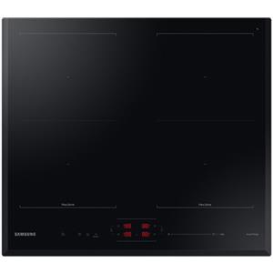 Samsung NZ64B5066KK Piano cottura a induzione 60cm Slim Fit Doppia Flex Zone 4 zone cottura Limitatore di potenza WiFi