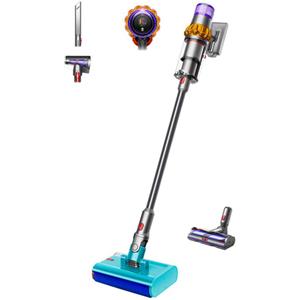 Dyson V15s Detect Submarine Aspirapolvere 2 in 1 Batteria Secco e bagnato Senza sacchetto 0,77 L Nichel, Giallo
