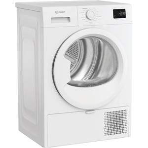 Indesit C YD 83D WW IT - Asciugatrice 8Kg Slim A Pompa di Calore | Libera Installazione, Classe D, Filtro 2 In 1, Ciclo Veloce, Cotone Eco. 84,6 x 59,8 x 54,5 cm