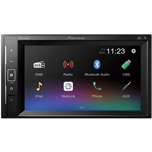 Pioneer DMH-A240DAB Monitor Autoradio Nero 200 W Bluetooth