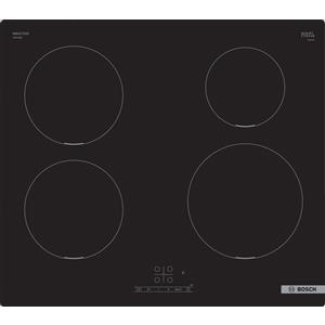 Bosch Serie 4 PUE611BB5E piano cottura Nero Da incasso 60 cm Piano cottura a induzione 4 Fornello(i)