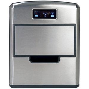 RGV Mojito Ice FG12D Macchina per ghiaccio portatile 12 kg/24h 150 W Nero, Acciaio inossidabile