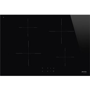 Smeg SI2741D piano cottura Nero Da incasso 75 cm Piano cottura a induzione 4 Fornello(i)