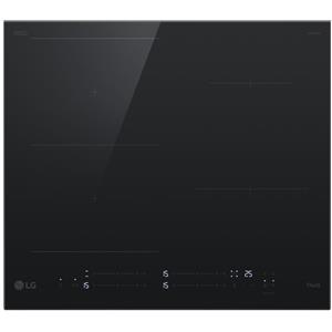 LG CBIZ2435B Piano cottura induzione 60cm, 7,4kW con limitatore, 4 zone, 1 flex, Wi-Fi