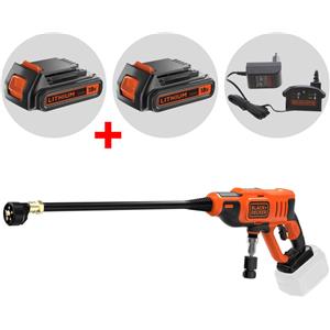 Black & Decker Pistola idropulitrice a batteria Black & Decker BCPC18D1 + in omaggio batteria 18V 2Ah - ugello 5 in 1