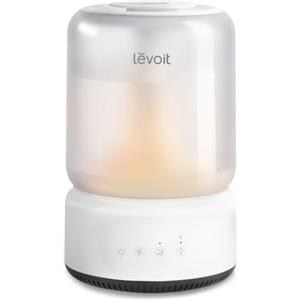 Levoit Umidificatore Ambiente 4,2L, Durata 42H, NeoClassic 450, Bianco | Fino a 40㎡, Serbatoio Rimovibile, 21 dB, Luce Notturna, Aromaterapia, per Neonati e Pianti