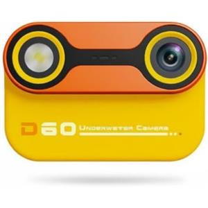 harayaa Fotocamera Digitale Impermeabile Fotocamera Subacquea Fotocamera Bambini Videocamera Bambini Telecamera Bambini con Lenti 26 MP Video 2K Schermo Alta, Giallo