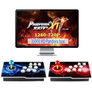 TOJASDN 35000 Giochi in 1 Pandora Box Retro Arcade Console di gioco con due host separati per PC e proiettore e TV 3D 1-4 giocatori Categoria Elenco preferiti Salva/Cerca/Nascondi/Pausa/Elimina