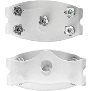 Generic Pattini di neve per scarpe Perno di trazione trasparente per calzature | Scarpe da Neve Invernali, Neve, Escursionismo, Escursionismo, Arrampicata, Tetto, Golf, Donne, Uomini, Principianti