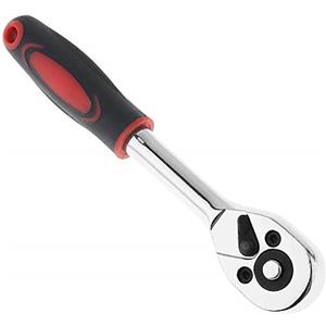 XINYIND XYDZ Chiave a cricchetto 1/4 a sgancio rapido, Cricchetto a sgancio rapido, chiave dinamometrica per strumenti di riparazione (lunghezza: 1/4 di pollice, lunghezza 151 mm)