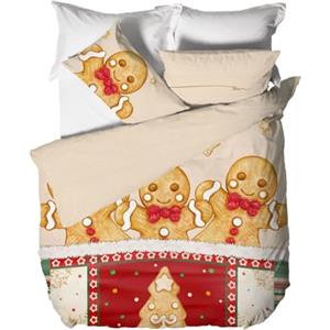THUN - Set Copripiumino - Thunland - 1/2 P - 100% Cotone