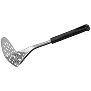 Fackelmann schiacciapatate, Acciaio Inox/PP, Nero/Argento