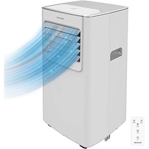 Cecotec Condizionatore Portatile con Telecomando ForceClima 7100. 7000 BTU, Tecnologia Soundless, Display LED, 4 modalità, 2 velocità, copertura fino a 20 m2