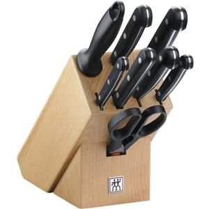Zwilling J.A.Henckels Italia Gourmet, ceppo di coltelli, 9 pezzi, naturale