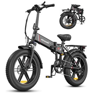 Miyazaki 250W Bici Elettrica, Batteria Rimovibile 48V 14Ah, Autonomia 80-120KM, Velocità Massima 25KM/H, Con Pneumatici Larghi 20×4.0, 7 Marce, Pneumatici Fat Motore Coppia 85nm/90nm