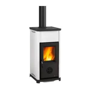 La Nordica Extraflame Stufa a legna la nordica extraflame tea bianca 7 kw