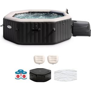 Intex Ottagonale Jet & Bubble Deluxe 28462EX - Ø218x71 cm - Piscina idromassaggio spa